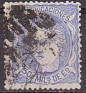 Spain - 1870 - Allegories - 1 Mil. - Blue - Allegorical Effigy Of Spain - Edifil 107 - 0